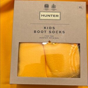 Hunter Kids Boot Socks - Yellow